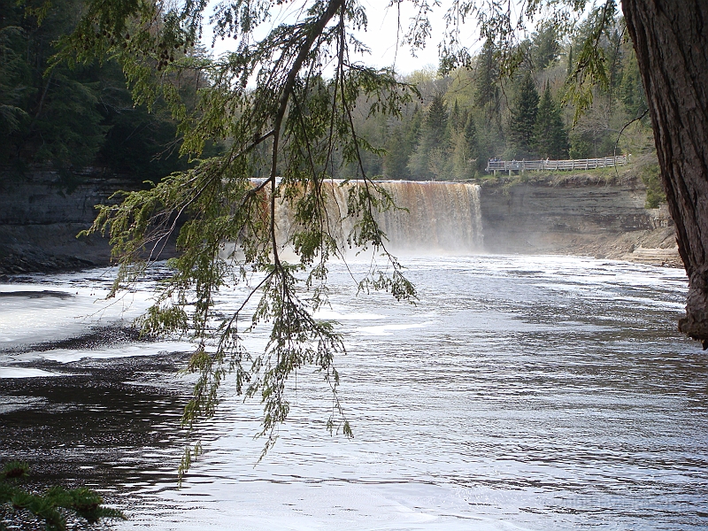 311 Memorial Day [2008 May 23].JPG - Scenes from Tahquanemon Falls in the Michigan Upper Peninsula.